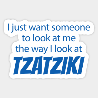 Tzatziki Sticker